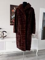 Vintage Nerts Bontjas Oscar Bass 's Gravenhage, Maat 38/40 (M), Bruin, Oscar Bass, Ophalen of Verzenden