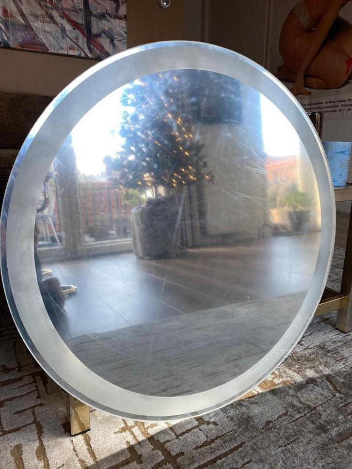 Badkamer spiegel met verlichting op batterij, Huis en Inrichting, Woonaccessoires | Spiegels, Nieuw, 50 tot 75 cm, Minder dan 100 cm