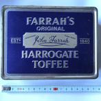 oude blik farrah's harrogate toffee vintage, Verzamelen, Blikken, Ophalen of Verzenden