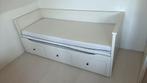 IKEA Bedbank/Slaapbank Hemnes 2 persoons met 3 lades, Huis en Inrichting, Slaapkamer | Bedden, Ophalen, Gebruikt, 90 cm, Wit