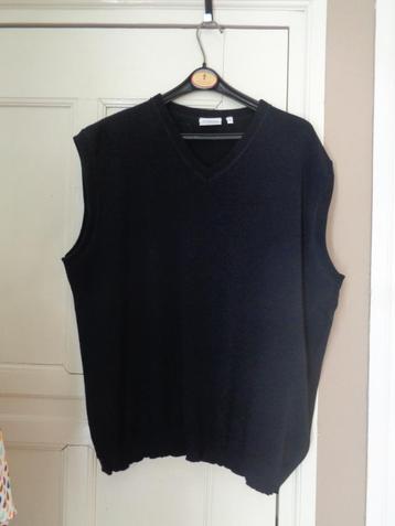 CANDA blauwe  merinowol/acryl spencer:mt XL beschikbaar voor biedingen