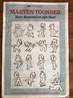 Marten Toonder - Heer Bommel en zijn iksel, Ophalen of Verzenden, 1980 tot heden, Nederland, Krant