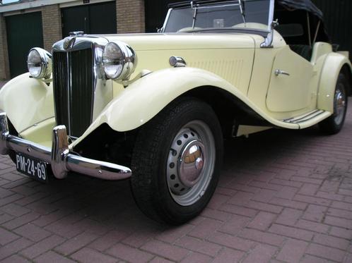 MG-TD 1951, Auto's, Oldtimers, Particulier, Lederen bekleding, MG, Benzine, Cabriolet, Overige kleuren, Overige kleuren, Leder