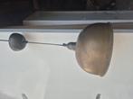 messing hanglamp, Huis en Inrichting, Lampen | Hanglampen, Kroeg, Ophalen of Verzenden, Zo goed als nieuw, Metaal