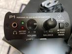 Behringer Powerplay P1, In-ear monitor versterker, Ophalen of Verzenden, Zo goed als nieuw, Minder dan 5 kanalen