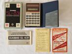 Vintage Casio SL-931 spelcomputer - rekenmachine, Ophalen of Verzenden