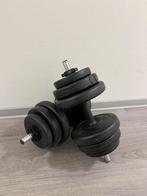Dumbell set 30kg, Sport en Fitness, Fitnessmaterialen, Ophalen of Verzenden, Zo goed als nieuw, Halterset