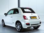 Fiat 500 C 0.9 TwinAir 500S Org NL|Stoelverwarming|Cruise, Gebruikt, Cabriolet, Wit, Origineel Nederlands