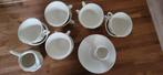 Wedgwood  Queen's Ware kop en schotel 10 stuks, Huis en Inrichting, Keuken | Servies, Ophalen, Zo goed als nieuw, Wedgwood, Kop(pen) en/of Schotel(s)