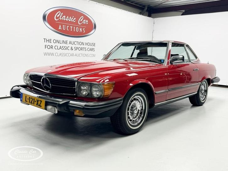 Mercedes-benz SL 380SL   - ONLINE AUCTION, Auto's, Oldtimers, Bedrijf, Mercedes-Benz, Benzine, Cabriolet, Automaat, Geïmporteerd