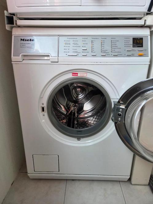 Miele V5845, Witgoed en Apparatuur, Wasmachines, Gebruikt, 6 tot 8 kg, 85 tot 90 cm, 1200 tot 1600 toeren, Handwasprogramma, Kort programma