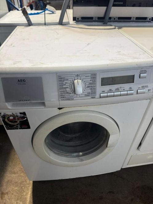 AEG Wasmachine schoon garantie bezorging , Witgoed en Apparatuur, Wasmachines, Zo goed als nieuw, Voorlader, 6 tot 8 kg, Minder dan 85 cm