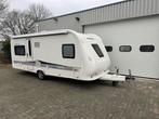 Hobby excellent 540 UFe met mover en zakluifel, Caravans en Kamperen, Rondzit, Hobby, Frans bed, Bedrijf