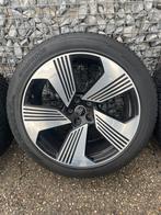 21 inch Audi E-Tron Origineel 5x112 + Hankook winter 6mm Q7, Ophalen, Gebruikt, 265 mm, Banden en Velgen