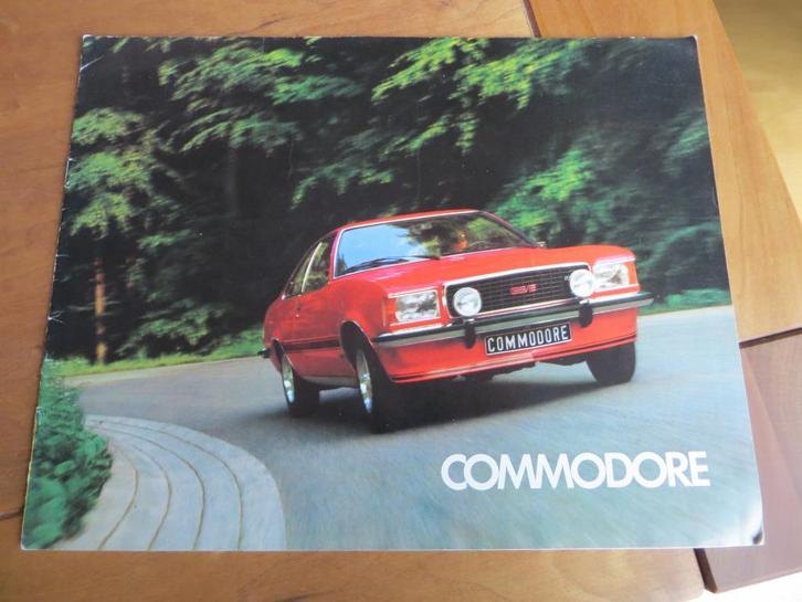 Folder Opel Commodore, Commodore Coupe, GS / GSE 1973, Boeken, Auto's | Folders en Tijdschriften, Zo goed als nieuw, Opel, Ophalen of Verzenden