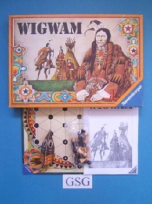Wigwam nr. 604 5 111 7-02, Hobby en Vrije tijd, Gezelschapsspellen | Bordspellen, Zo goed als nieuw, Ophalen of Verzenden