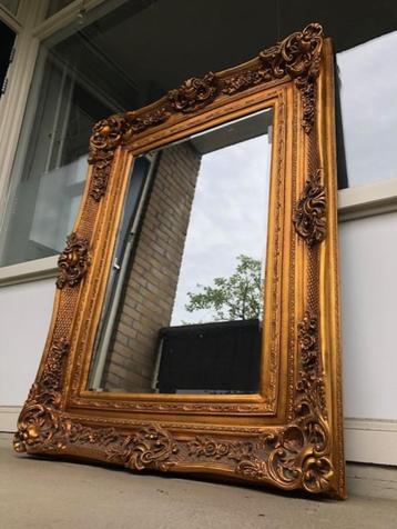 Gigantische barok spiegel (facet geslepen) beschikbaar voor biedingen