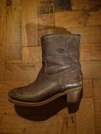 Shabbies Amsterdam enkellaarsje taupe mt 40 zgst, Verzenden, Zo goed als nieuw, Bruin