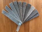 Bunch met staaltjes tapijt / vloerbedekking - grijs / bruin, Ophalen of Verzenden, Zo goed als nieuw, Materiaal