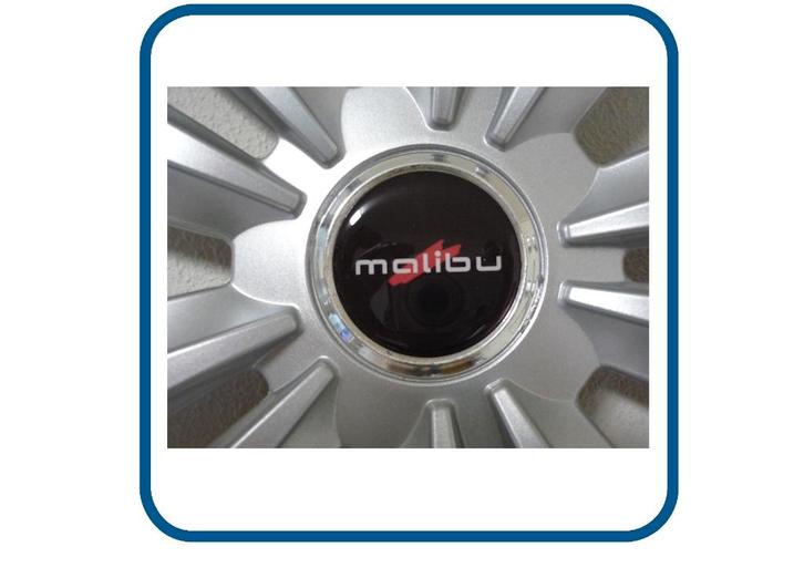 Malibu doming naafstickers caravan en camper 3D, Epoxy, Verzamelen, Stickers, Nieuw, Overige typen, Verzenden