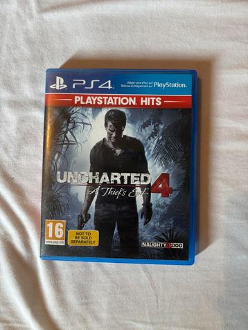 Uncharted 4 A Thief’s end PS4 beschikbaar voor biedingen