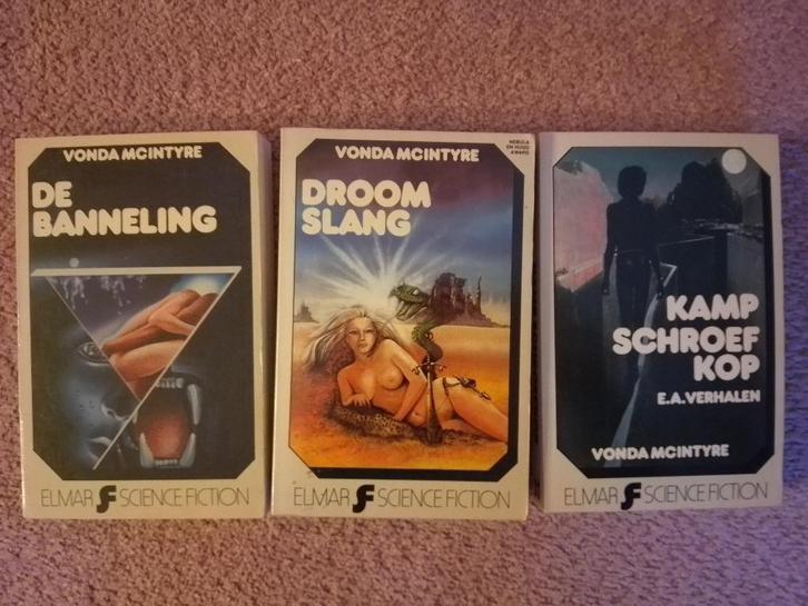 Vonda McIntyre/ Verschillende boeken, Boeken, Science fiction, Zo goed als nieuw, Ophalen of Verzenden
