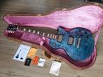 2017 Gibson Custom Shop Les Paul figured top Nordic Blue, Muziek en Instrumenten, Ophalen, Zo goed als nieuw, Solid body, Gibson