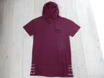 * Nieuw Bershka wijn bordeaux rode hoodie jurk tuniek maat L, Maat 42/44 (L), Nieuw, Boven de knie, Rood