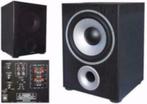 Actieve Subwoofer 100 Watt Zwart, Audio, Tv en Foto, Luidsprekers, Overige merken, Subwoofer, ., Nieuw