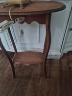 Antiek ovaal bijzettafeltje wijntafeltje, Ophalen of Verzenden