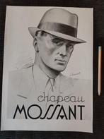 Mossant hoeden advertentie uit 1933, Ophalen of Verzenden, Gebruikt, Overige typen