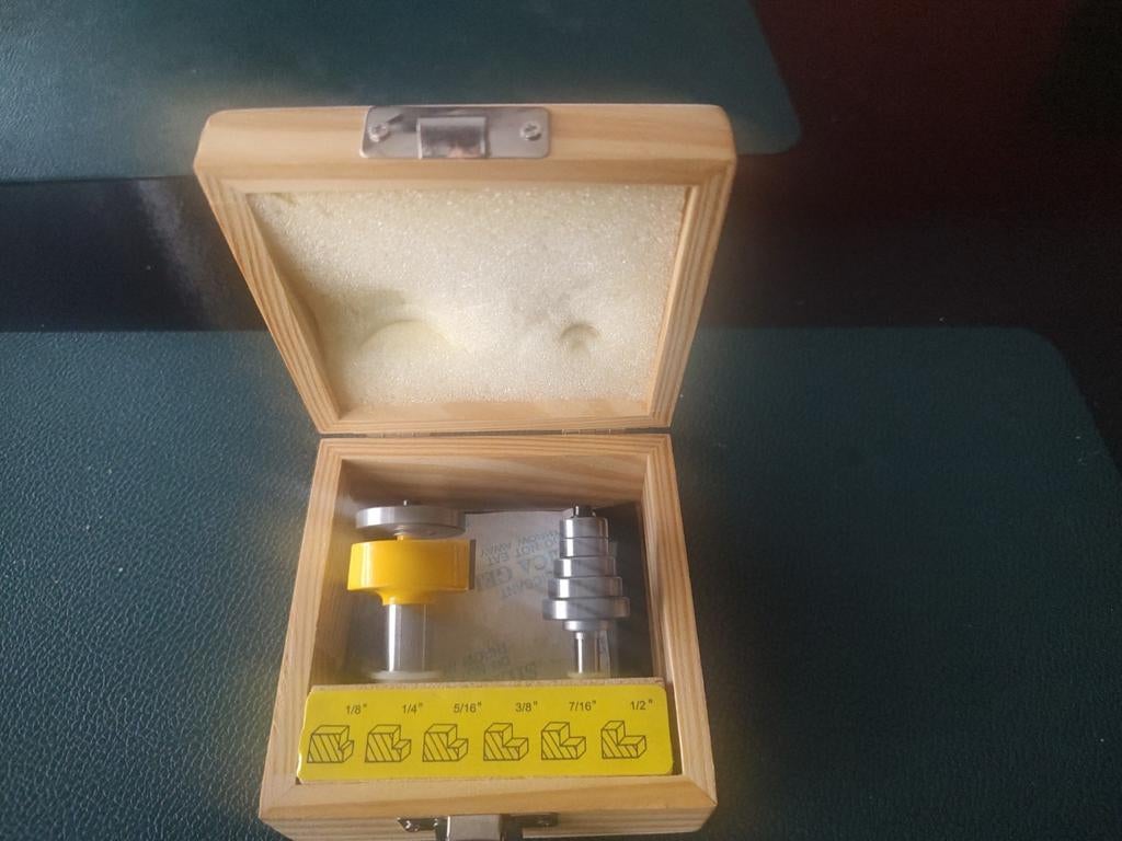 rabbet router bits, Ophalen of Verzenden, Nieuw, Elektrisch, Bovenfrees