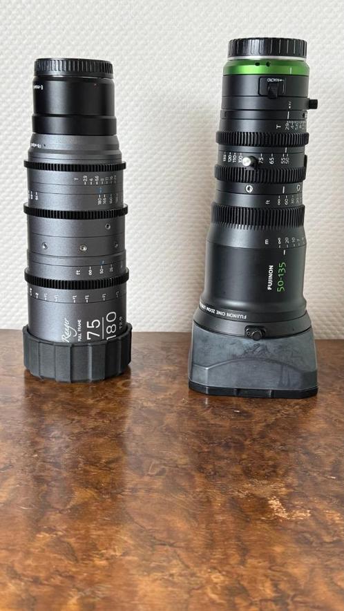 Cine Zoom Lensen - Fujinon MK 50-135mm /Ranger 75-180mm, Audio, Tv en Foto, Fotografie | Lenzen en Objectieven, Telelens, Zoom