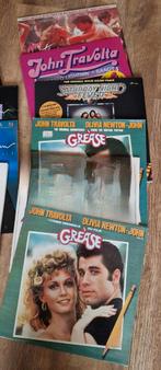 LP Collectie: Grease,, Saturday Night Fever john travolta, Ophalen, 1980 tot 2000, Gebruikt, 12 inch