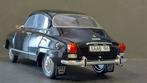 Saab 96 V4 zwart 1:18 Model Car Group MCG Pol, Hobby en Vrije tijd, Modelauto's | 1:18, Zo goed als nieuw, Verzenden