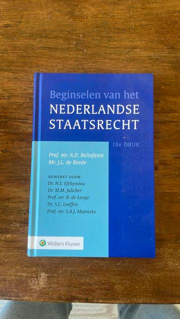Beginselen van het Nederlands staatsrecht beschikbaar voor biedingen