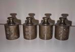 Antieke Koperen Gewichtjes - Set van 4, Ophalen of Verzenden, Koper