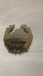 KNIL petembleem Vechtwagens, Ophalen of Verzenden, Landmacht, Nederland, Embleem of Badge