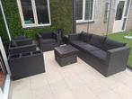 Complete Tuinset - Bank, Stoelen, Tafels, Plantenbak, Ophalen, 4 zitplaatsen, Kunststof, Gebruikt