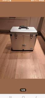 Kapperskoffer met Inhoud, Gebruikt, Zwart, Ophalen of Verzenden, Met slot