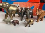 Olifanten, Ophalen of Verzenden, Zo goed als nieuw, Wild dier, Beeldje of Figuurtje