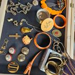 Lot vintage sieraden, Gebruikt, ., Ophalen of Verzenden, .