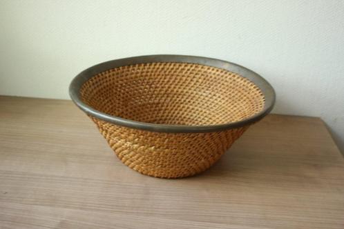 Vintage fruitmand Carl Auböck Bauhaus-stijl, Antiek en Kunst, Kunst | Designobjecten, Ophalen of Verzenden