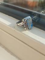 Zegelring lapis lazuli, Antiek en Kunst, Ophalen of Verzenden