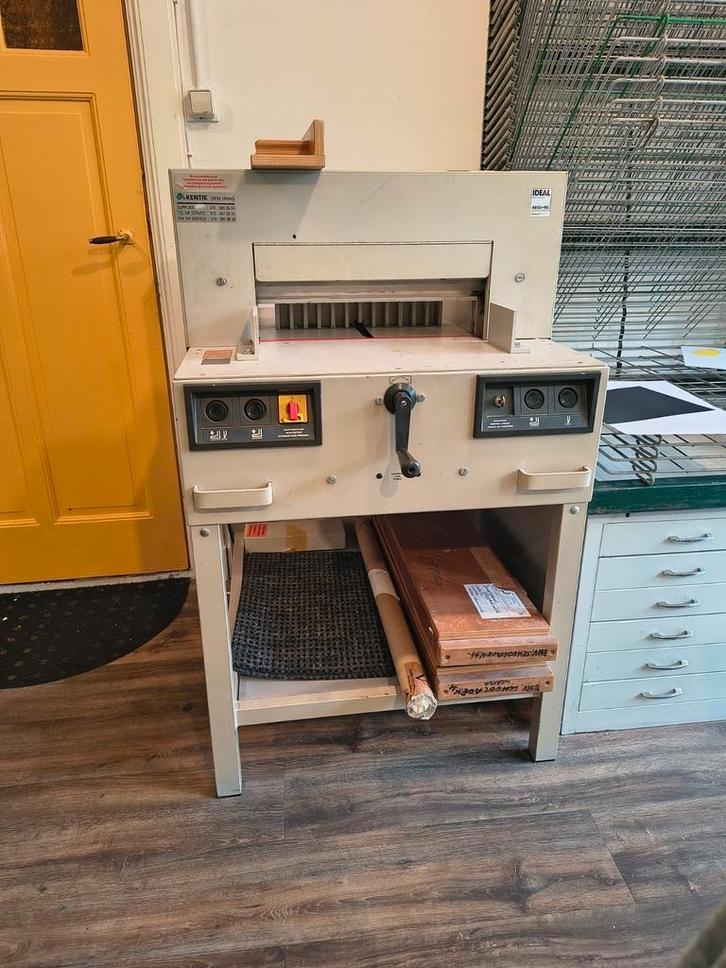 iDeal stapelsnijder 4850-90 inclusief extras, Hobby en Vrije tijd, Overige Hobby en Vrije tijd, Gebruikt, Ophalen