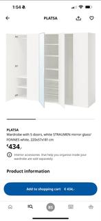 Ikea Platsa Kast - Flexibel en Ruimtelijk!, Ophalen, Kunststof, 200 cm of meer, 150 tot 200 cm