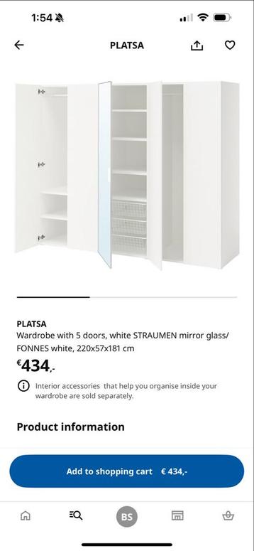 Ikea Platsa Kast - Flexibel en Ruimtelijk! beschikbaar voor biedingen