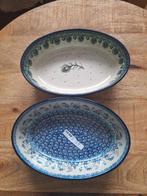Diverse ovale schalen Bunzlau Castle Pools keramiek-nieuw, Keramiek, Nieuw, Ophalen of Verzenden, Schaal of Schalen
