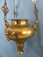 Godslamp in koper - 18e - 19e eeuw, Ophalen of Verzenden