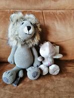 Knuffels leeuw nijlpaard, Ophalen, Zo goed als nieuw, Overige typen